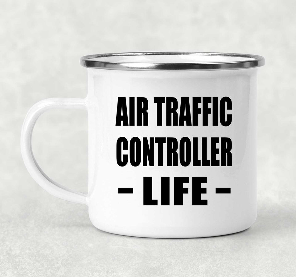 Air Traffic Controller Life - 12oz Camping Mug