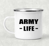 Army Life - 12oz Camping Mug