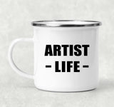 Artist Life - 12oz Camping Mug