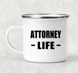 Attorney Life - 12oz Camping Mug