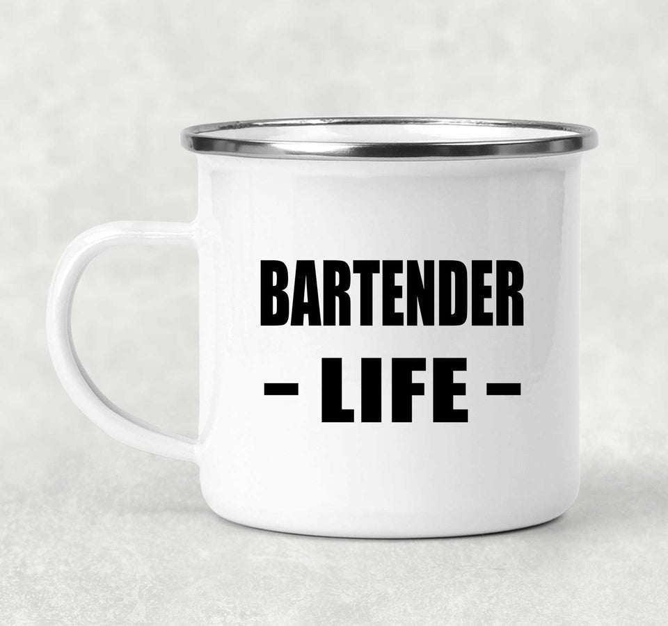 Bartender Life - 12oz Camping Mug