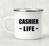 Cashier Life - 12oz Camping Mug