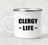 Clergy Life - 12oz Camping Mug