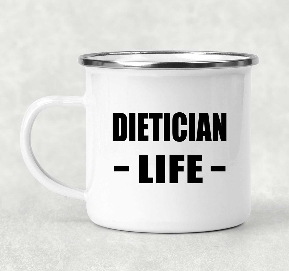Dietician Life - 12oz Camping Mug
