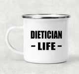 Dietician Life - 12oz Camping Mug