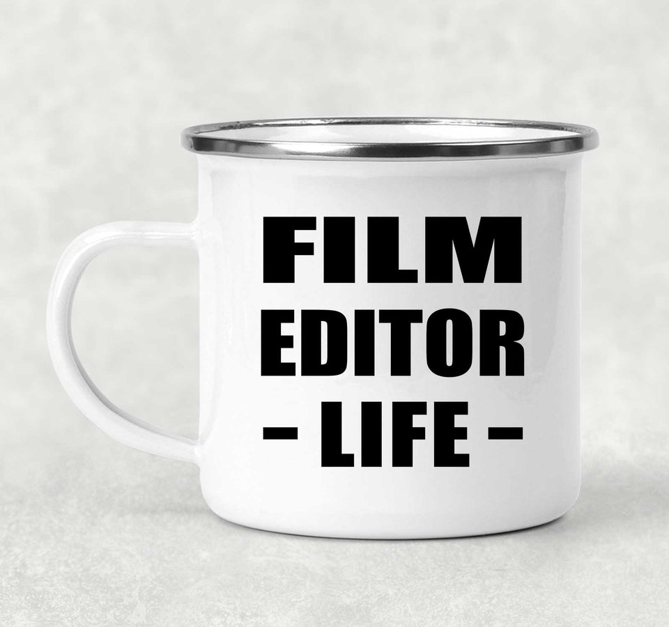 Film Editor Life - 12oz Camping Mug