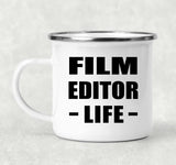 Film Editor Life - 12oz Camping Mug