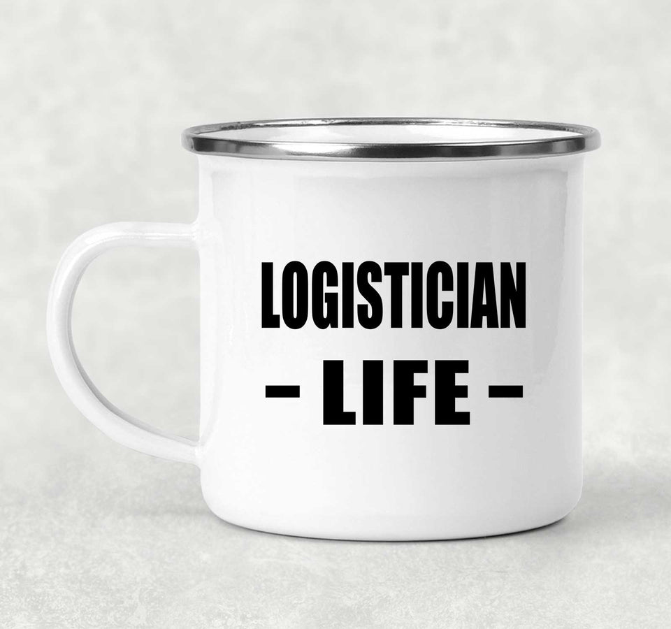 Logistician Life - 12oz Camping Mug