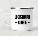 Logistician Life - 12oz Camping Mug