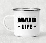 Maid Life - 12oz Camping Mug