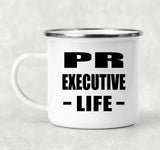 PR Executive Life - 12oz Camping Mug
