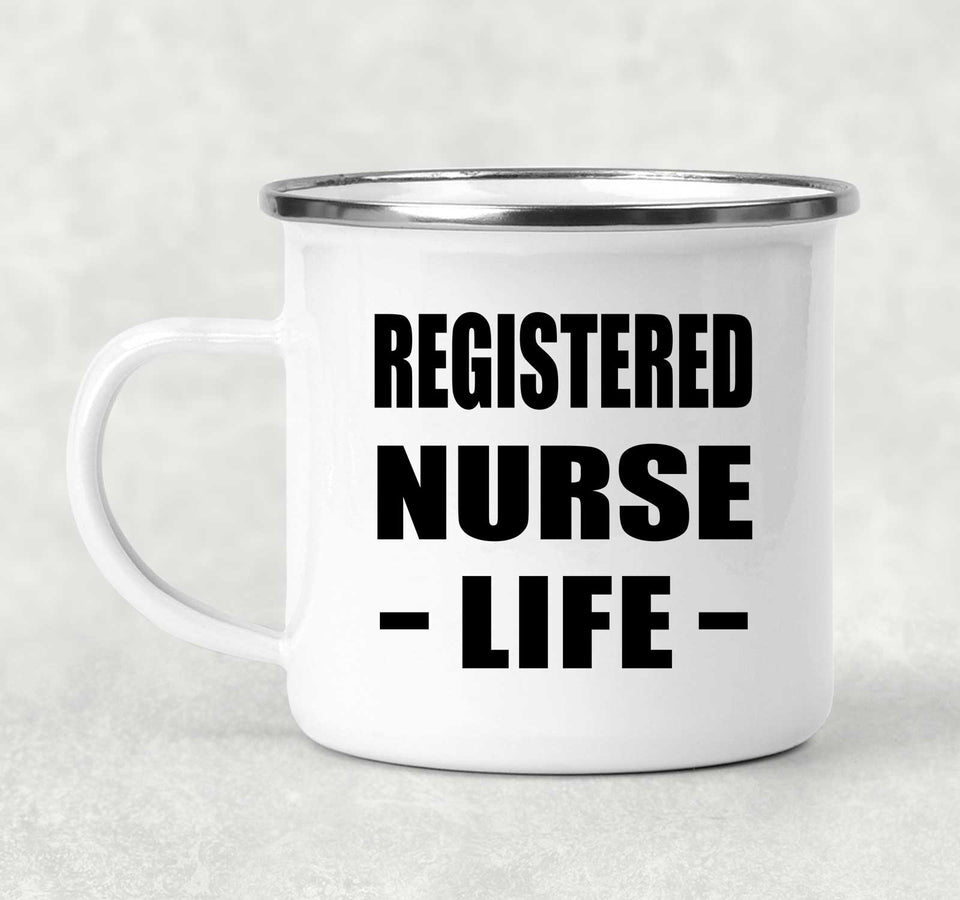 Registered Nurse Life - 12oz Camping Mug