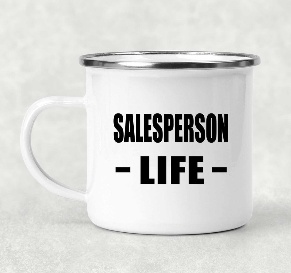 Salesperson Life - 12oz Camping Mug