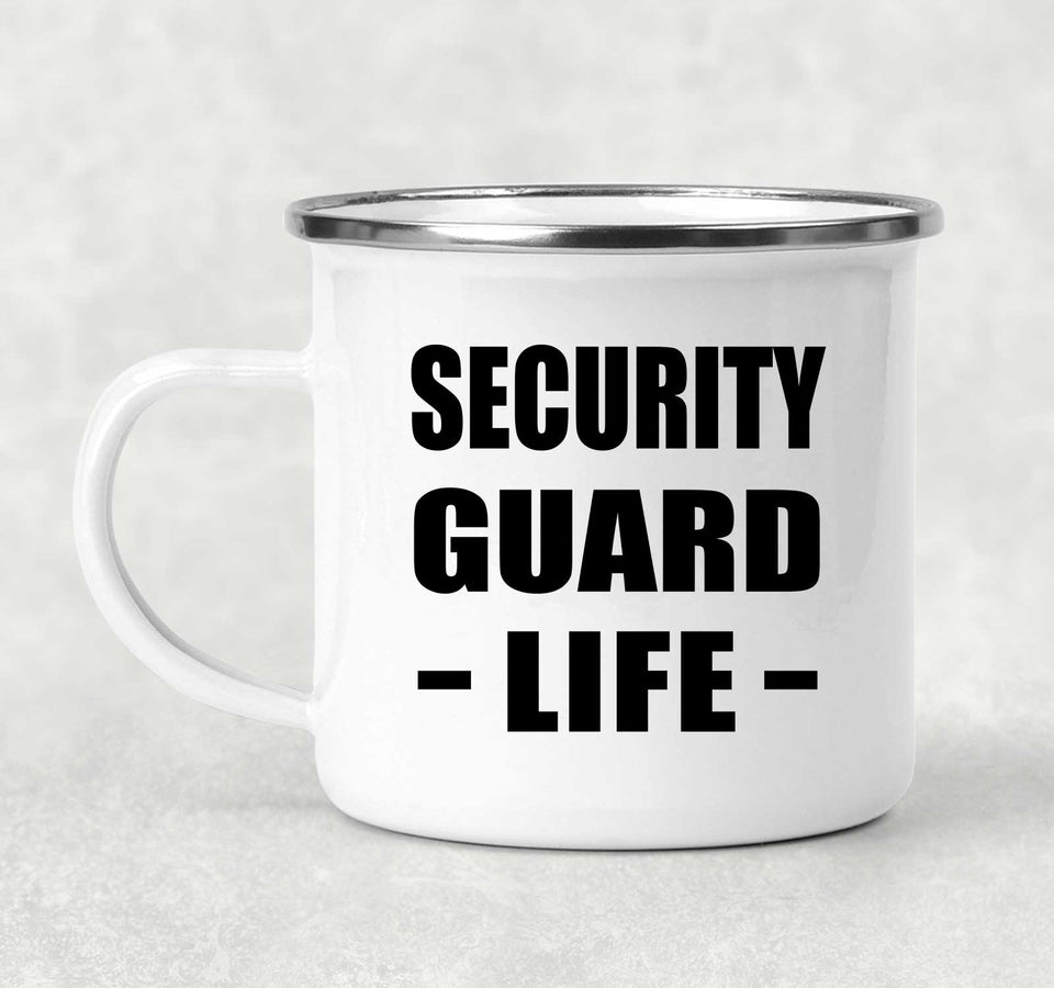 Security Guard Life - 12oz Camping Mug
