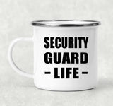 Security Guard Life - 12oz Camping Mug