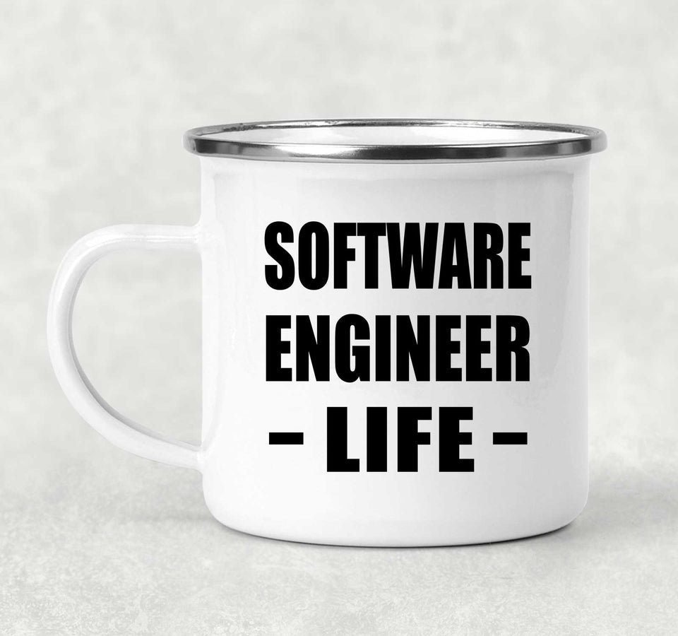 Software Engineer Life - 12oz Camping Mug