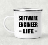 Software Engineer Life - 12oz Camping Mug