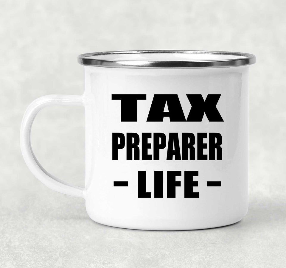 Tax Preparer Life - 12oz Camping Mug