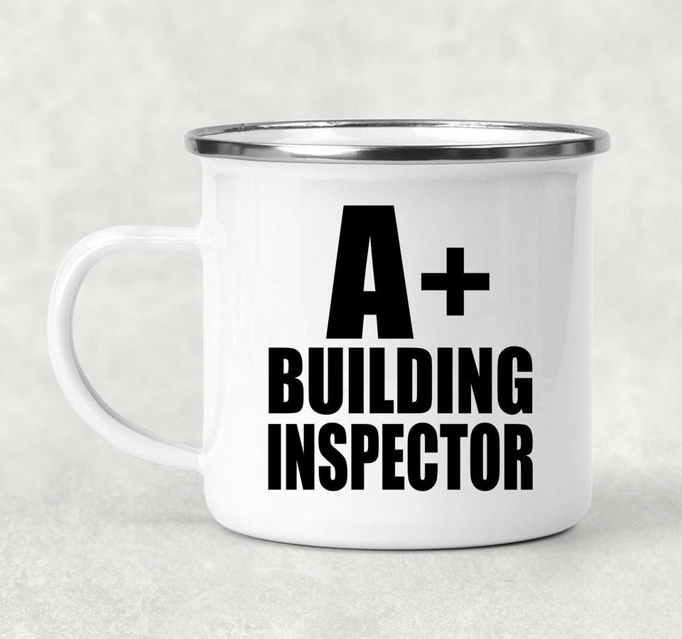 A+ Building Inspector - 12oz Camping Mug