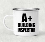 A+ Building Inspector - 12oz Camping Mug