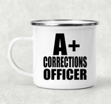 A+ Corrections Officer - 12oz Camping Mug