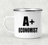 A+ Economist - 12oz Camping Mug