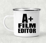 A+ Film Editor - 12oz Camping Mug