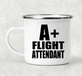 A+ Flight Attendant - 12oz Camping Mug