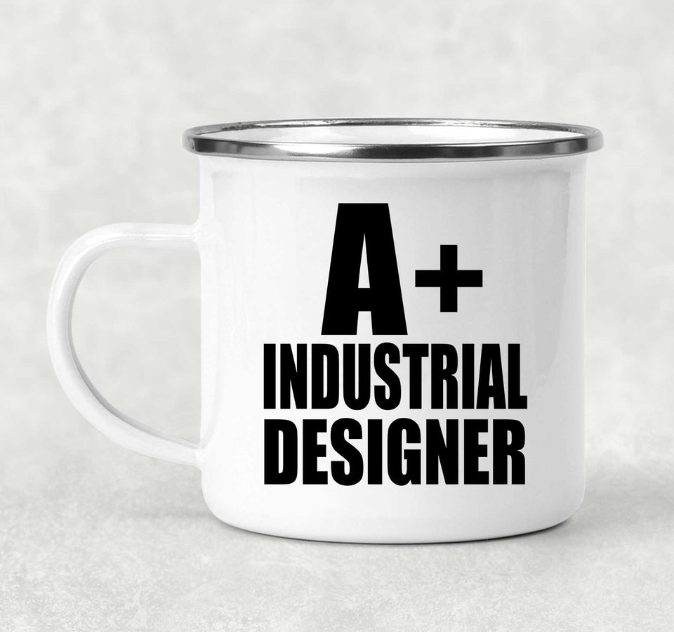 A+ Industrial Designer - 12oz Camping Mug