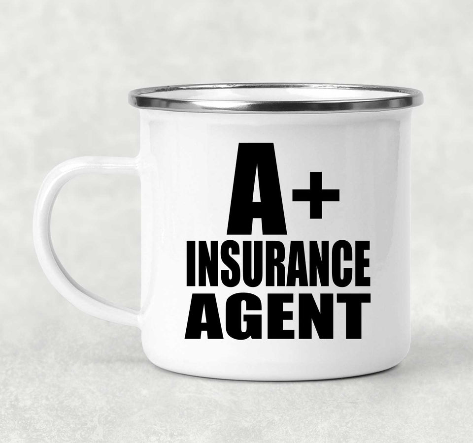 A+ Insurance Agent - 12oz Camping Mug