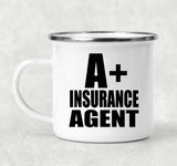 A+ Insurance Agent - 12oz Camping Mug