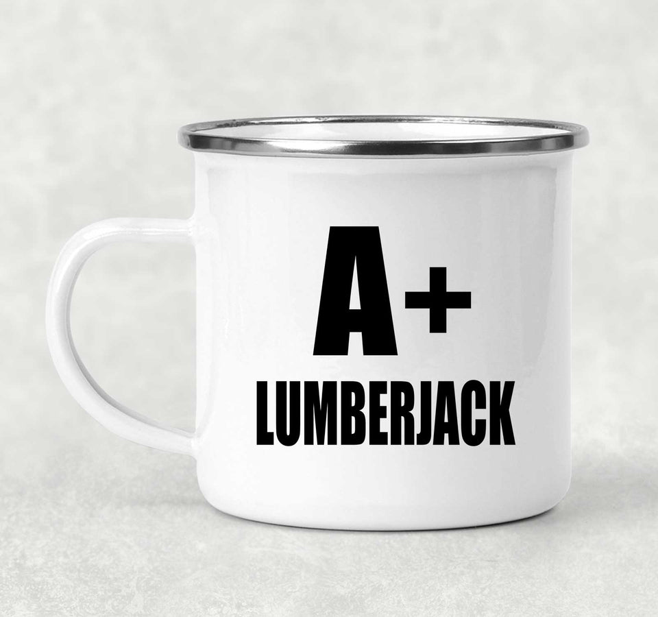 A+ Lumberjack - 12oz Camping Mug