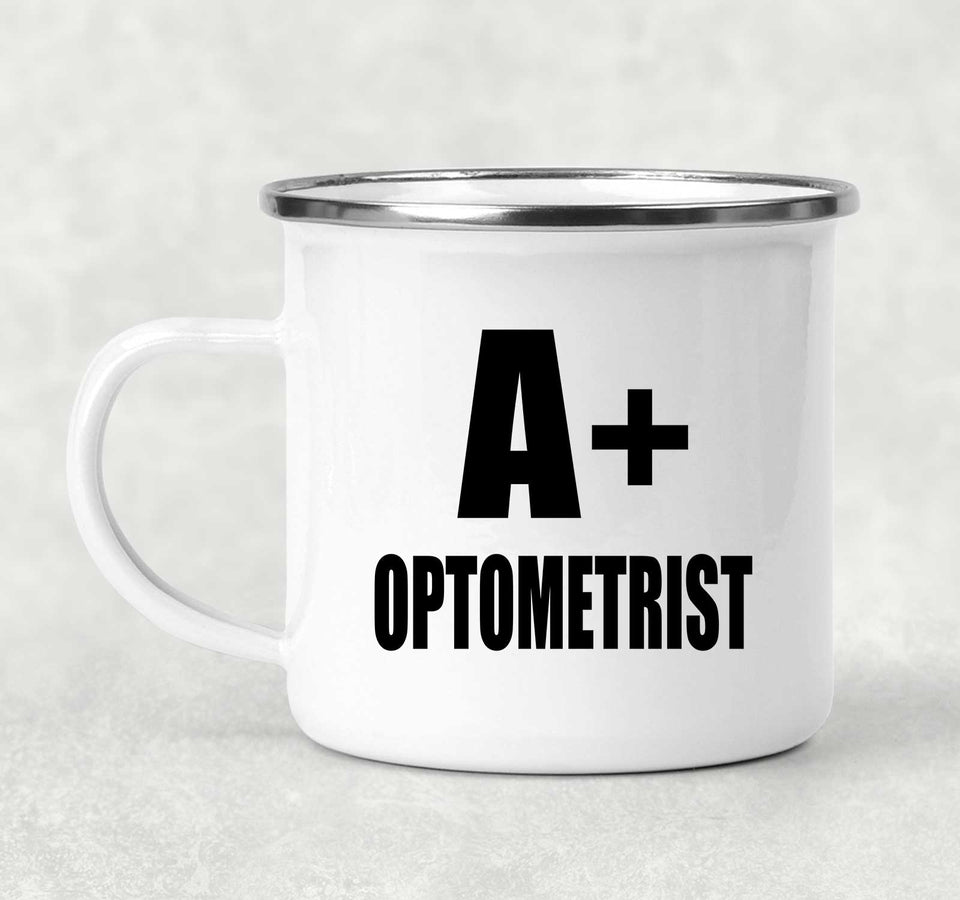 A+ Optometrist - 12oz Camping Mug