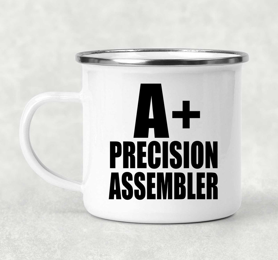 A+ Precision Assembler - 12oz Camping Mug