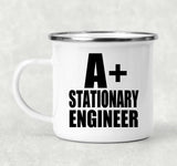 A+ Stationary Engineer - 12oz Camping Mug