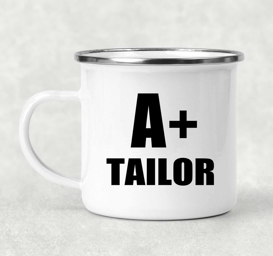 A+ Tailor - 12oz Camping Mug