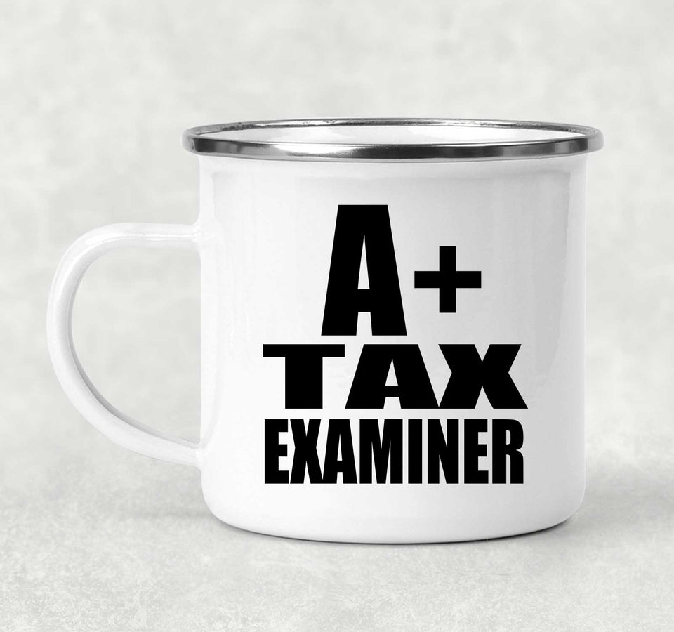 A+ Tax Examiner - 12oz Camping Mug