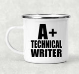 A+ Technical Writer - 12oz Camping Mug