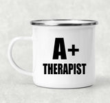 A+ Therapist - 12oz Camping Mug