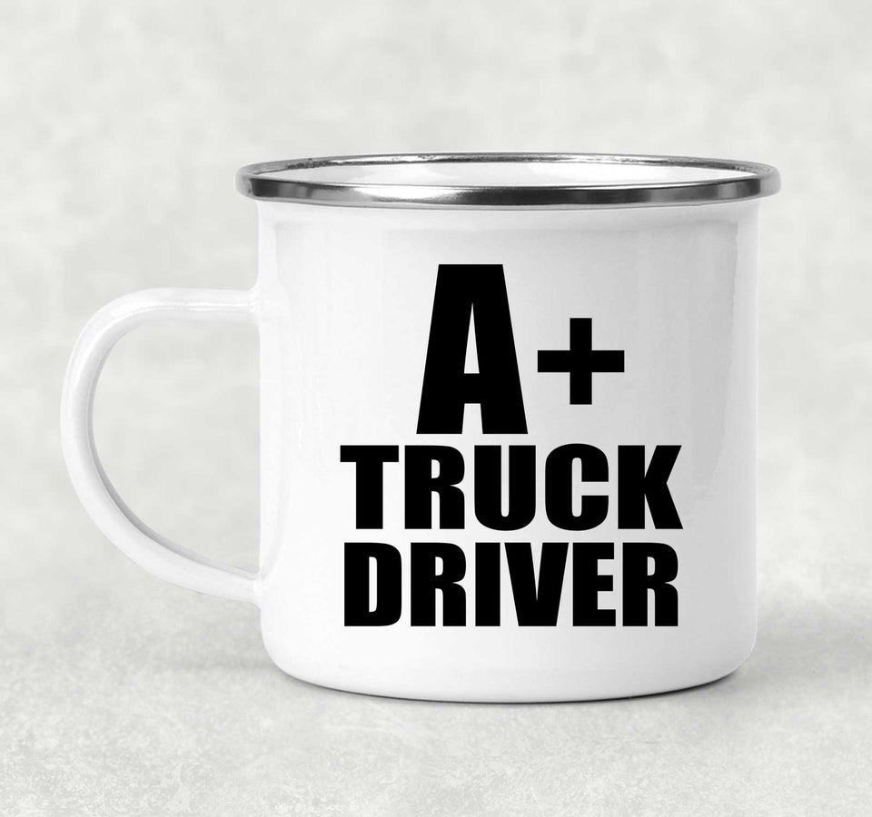 A+ Truck Driver - 12oz Camping Mug