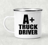 A+ Truck Driver - 12oz Camping Mug