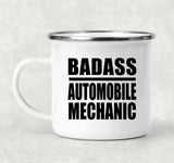 Badass Automobile Mechanic - 12oz Camping Mug