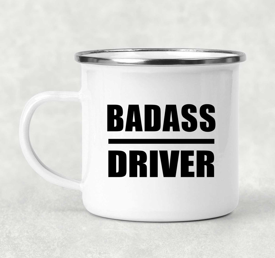 Badass Driver - 12oz Camping Mug