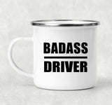 Badass Driver - 12oz Camping Mug
