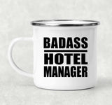 Badass Hotel Manager - 12oz Camping Mug