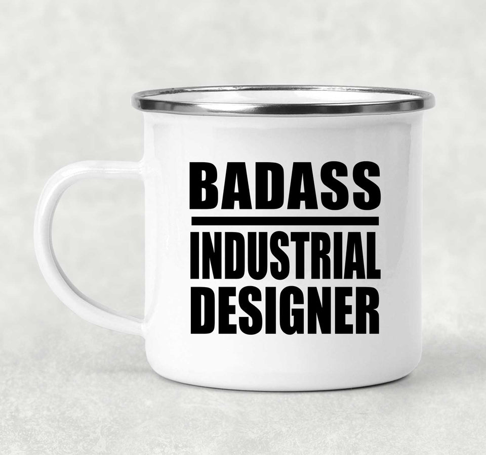 Badass Industrial Designer - 12oz Camping Mug