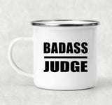 Badass Judge - 12oz Camping Mug