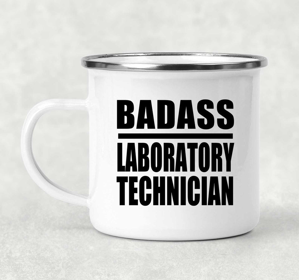 Badass Laboratory Technician - 12oz Camping Mug