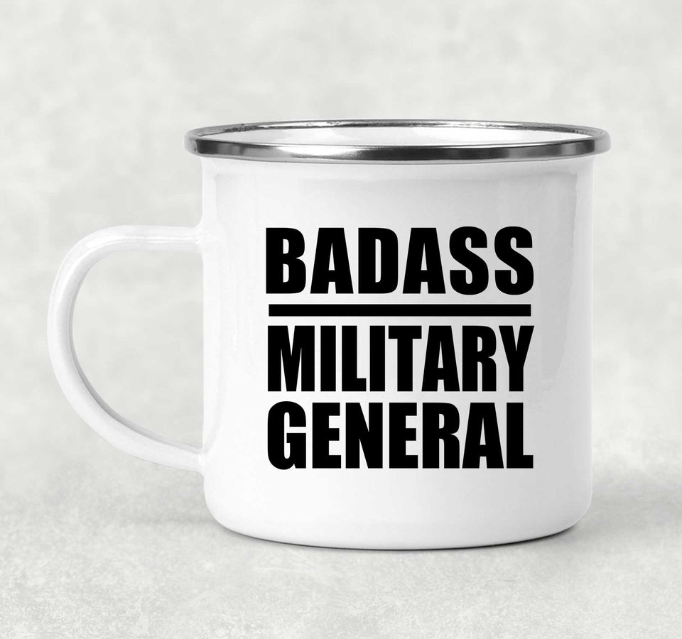 Badass Military General - 12oz Camping Mug