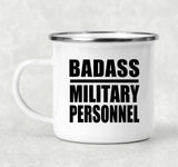 Badass Military Personnel - 12oz Camping Mug